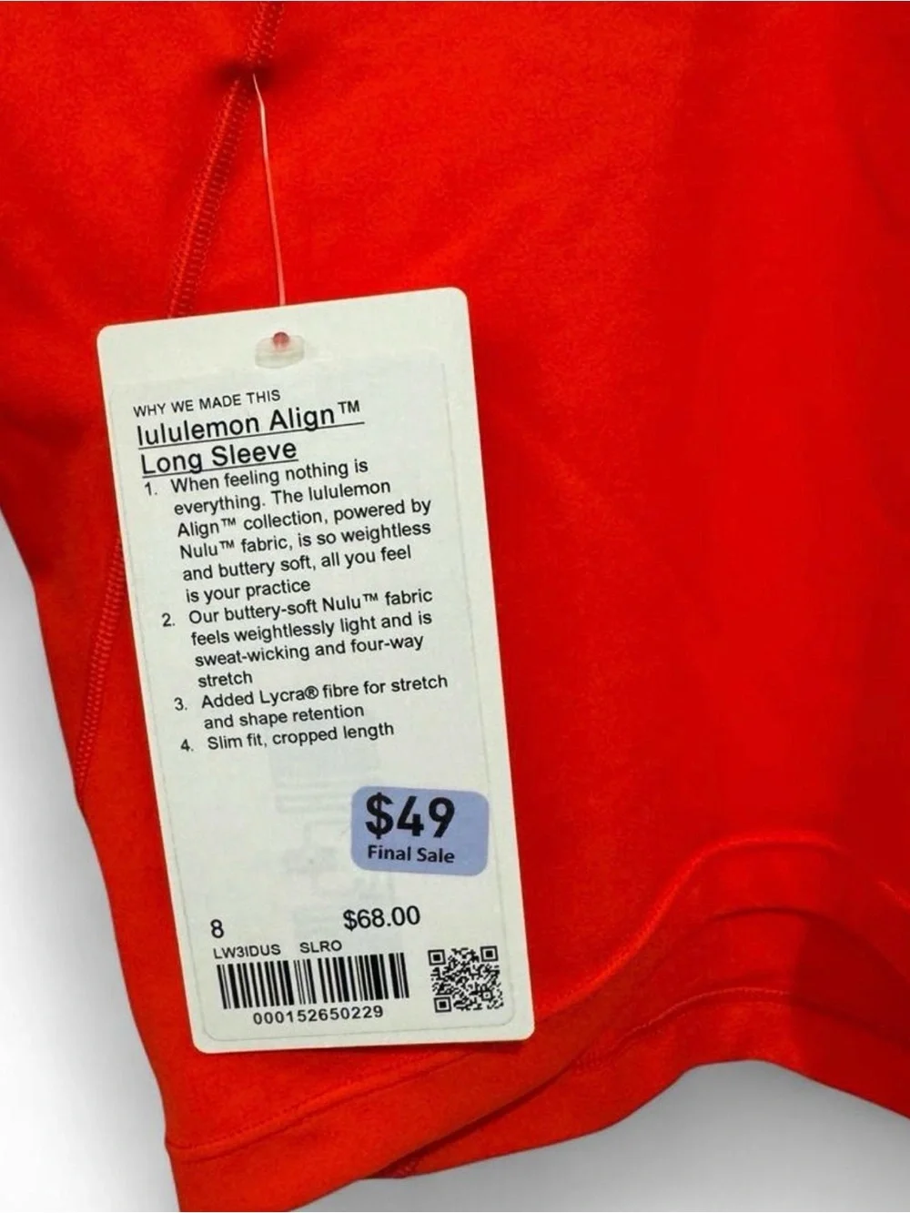 lululemon athletica fabric scoop